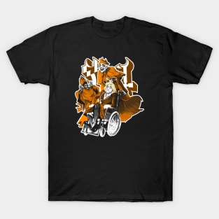 Funny Ghost Dark Orange T-Shirt